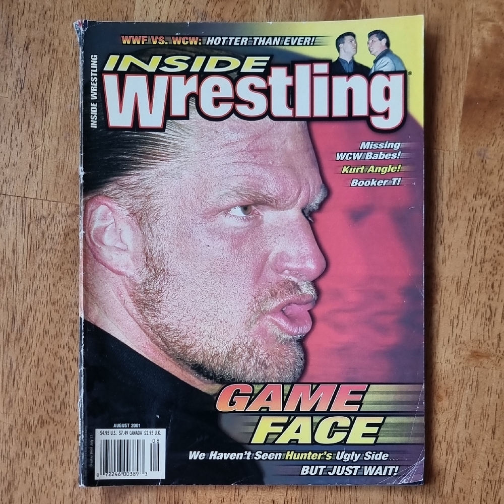 Inside Wrestling Magazine - August 2001 Edition